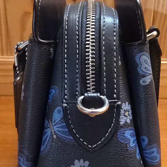 COACH Mini Darcie Carryall Bag - Butterfly Print - Picture 4 of 10